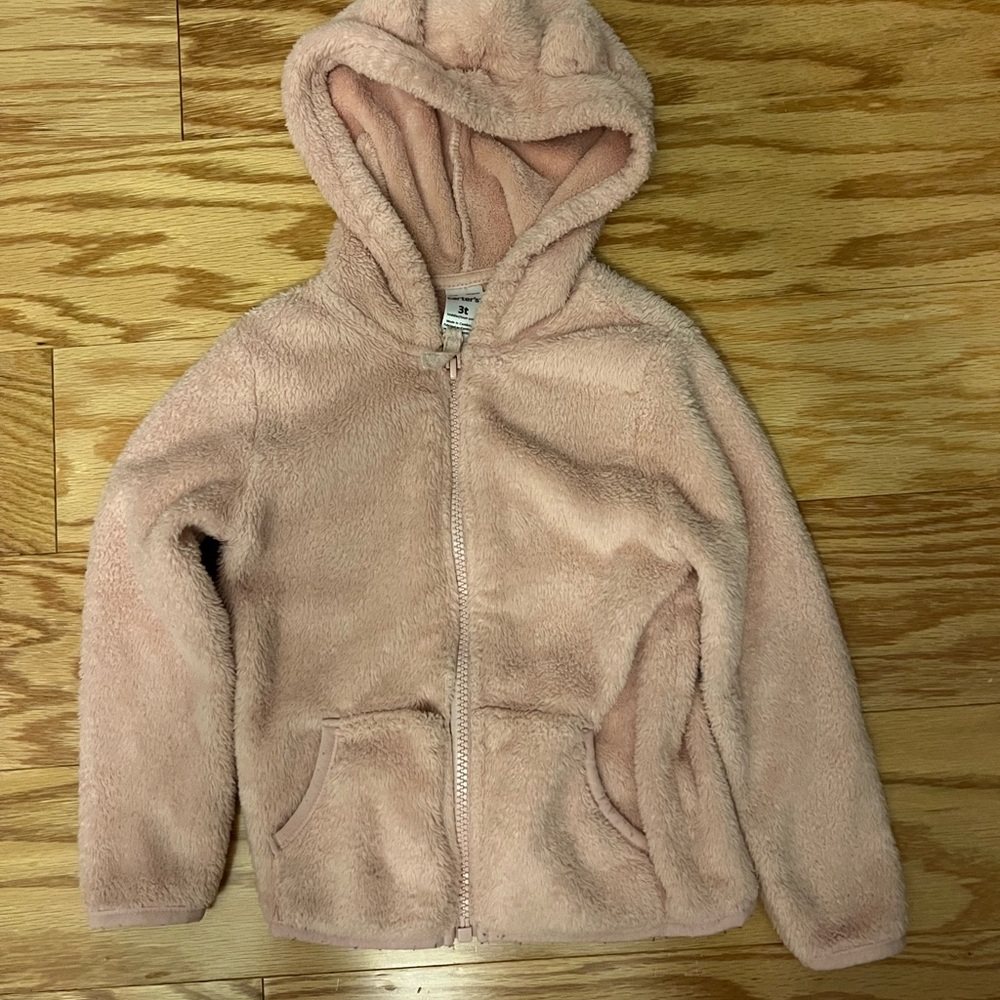 Carters pink 3T fleece sweater